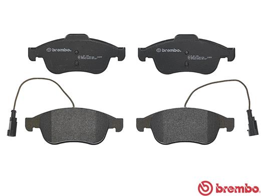 A.B.S. P 23 148 BREMBO Bremsbelagsatz, Scheibenbremse